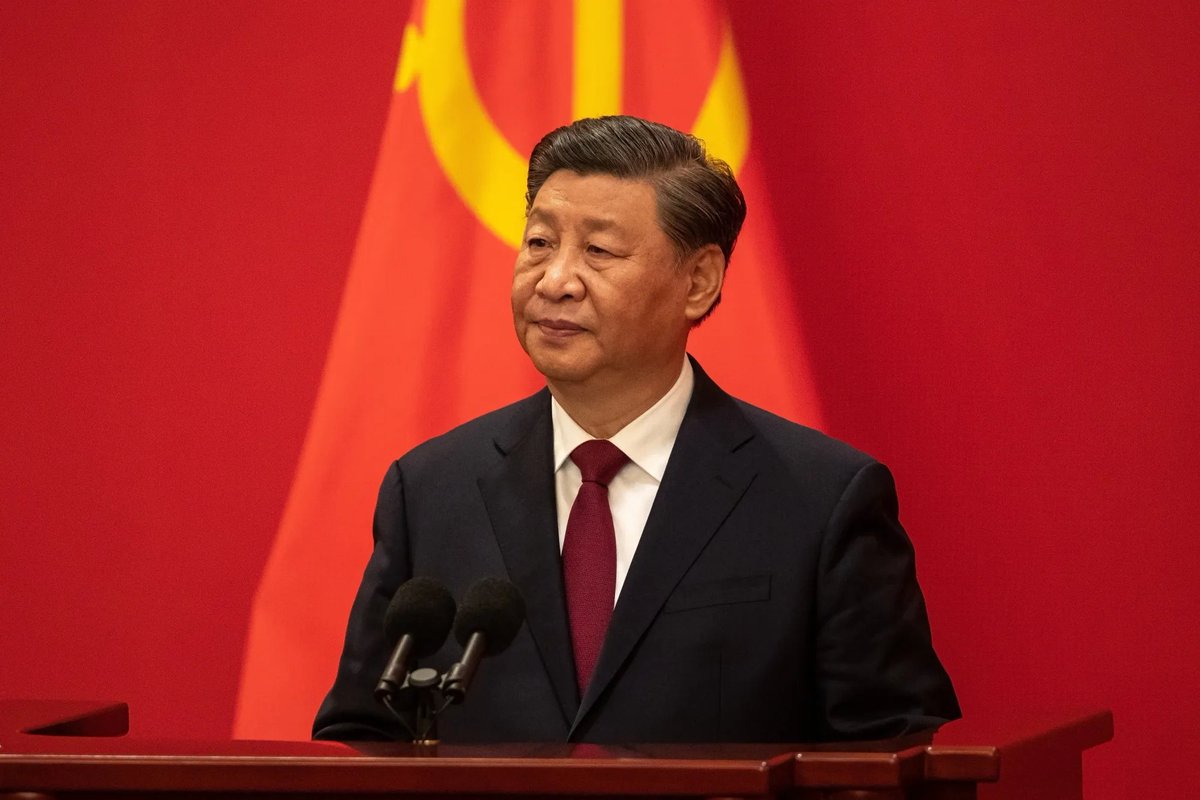 chiragjetani's tweet photo. China will kill the US dollar.

First, they banned crypto.

Then, they secretly invested $1.5 billion &amp; became the 2nd largest Bitcoin mining hub.

Here's their masterplan to take over by 2030: https://t.co/KYg9gl8zS1