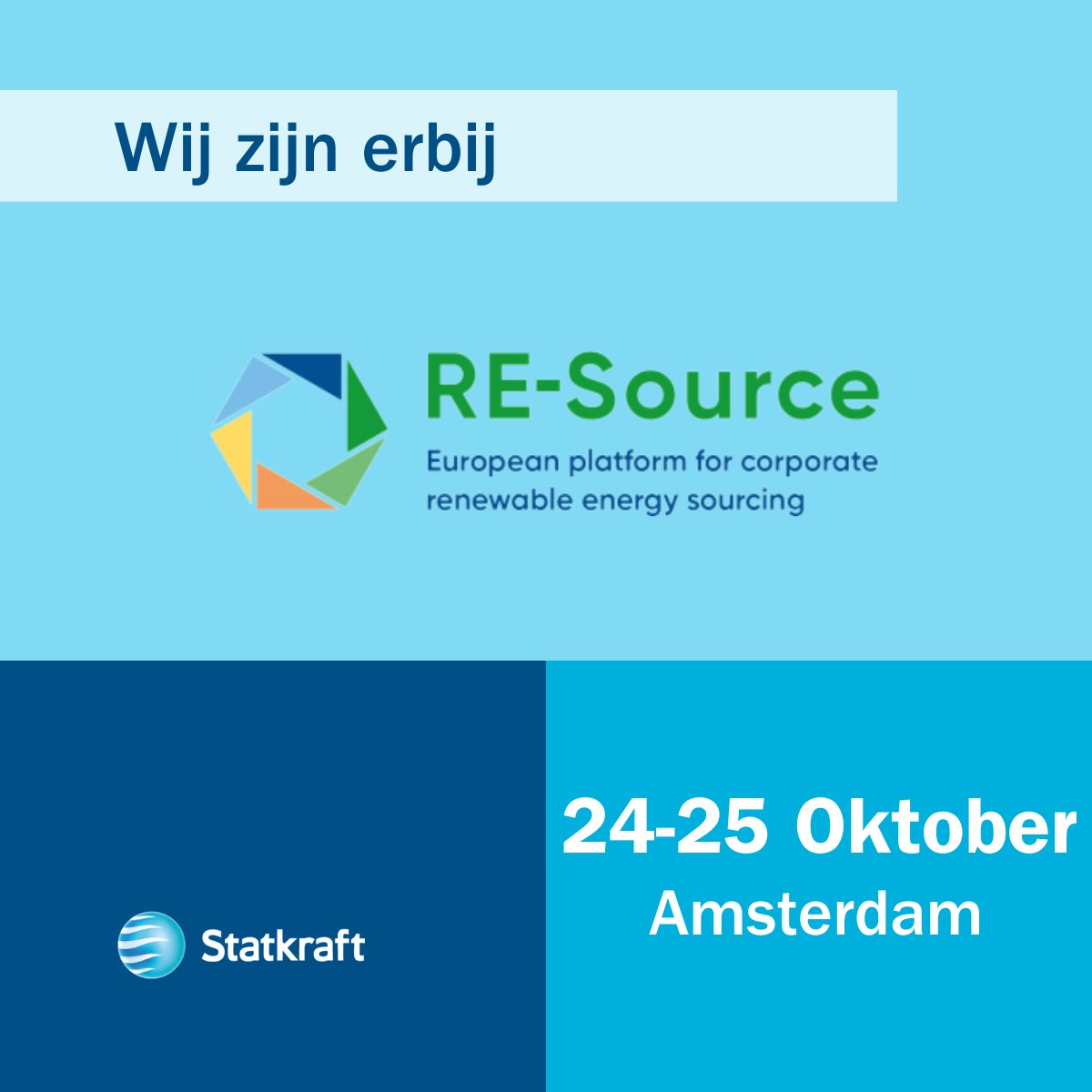 RE-Source 2024 is in volle gang en wij zijn er weer bij. Dag één zat al vol met ideeën, vooruitstrevende visies en enthousiaste sprekers over de handel in duurzame energie. Heb je ons gemist? We zijn er morgen weer. 🙌 #energietransitie #ppa #bess #resource2024