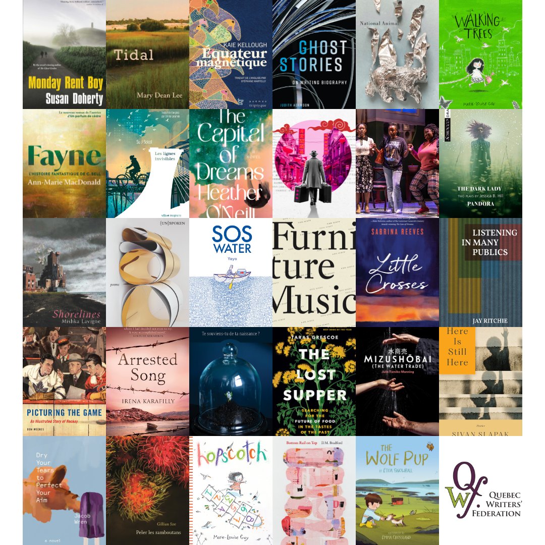 29 books and plays have made it onto the shortlists for the 2024 #QWFLiteraryAwards. 😍

Check out the finalists and learn more about the awards gala, where we'll reveal the winners: qwf.org/the-2024-qwf-l…