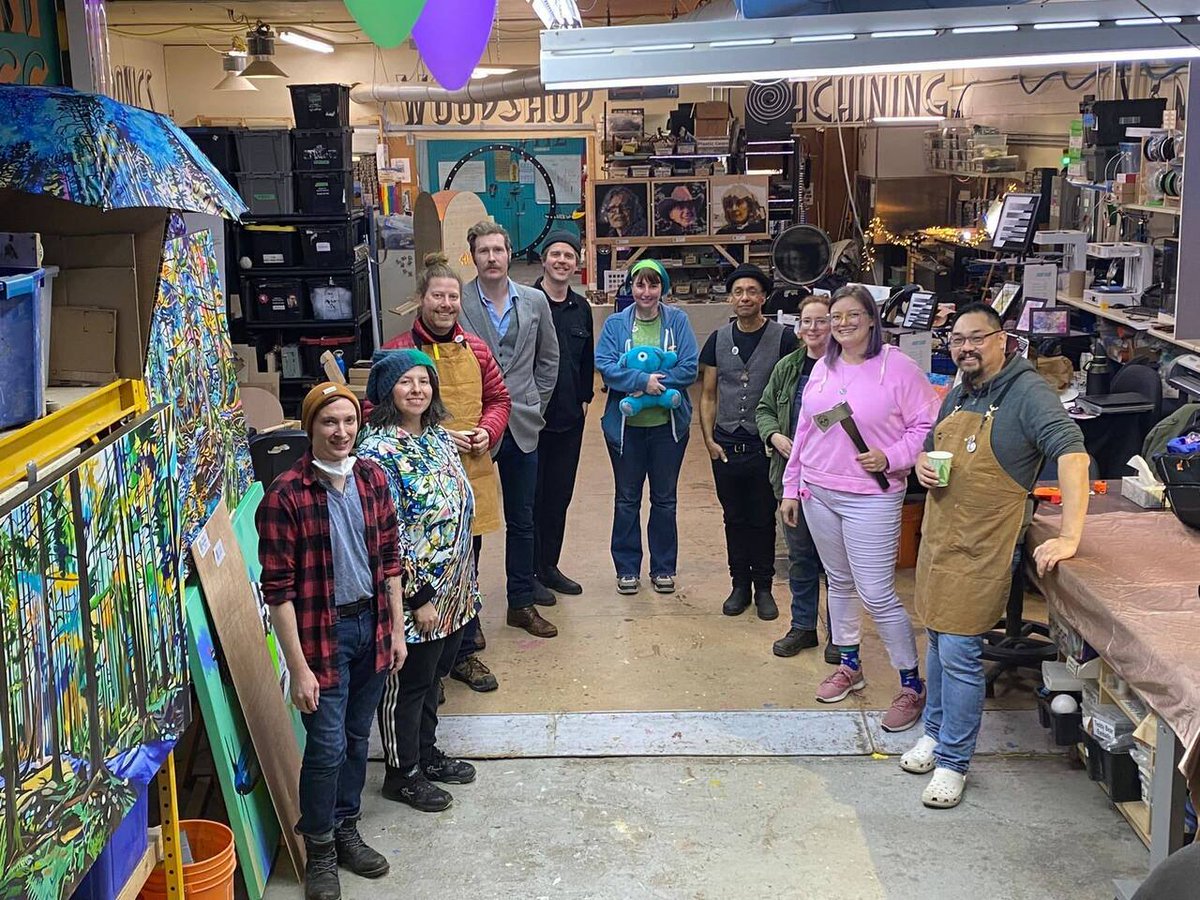 In 3 weeks, Vancouver Hack Space will be opening its doors again to showcase some of the talented artists and makers for #EastsideCultureCrawl. Drop by from November 14th to 17th for a tour of the space and to speak with some of these amazing artists and… instagr.am/p/DBgtrkGMV1N/