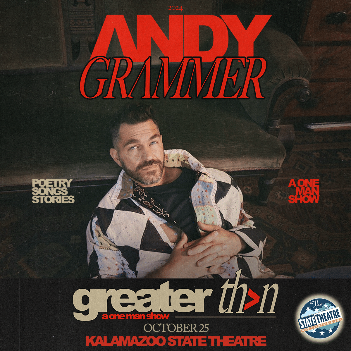 EncoreMagazine_'s tweet image. First Things Something Musical!
Andy Grammer to perform!
Multi-platinum singer-songwriter and record producer will perform at the State Theatre 8 p.m. Oct. 25.
encorekalamazoo.com/first-things-1…
#EncoreKalamazoo  #statetheatre #record #producer