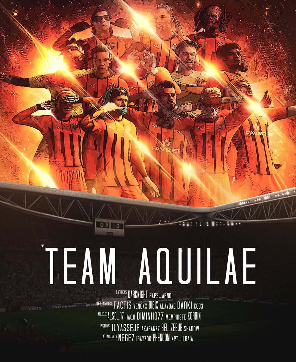 Aquilae Club Pro (@aquilaecp) on Twitter photo Avec un poil de retard …
Nous sommes heureux de vous dévoiler notre effectif pour cette saison 1 <a href="/VPGFrance_/">VPG France</a> <a href="/VPGEurope/">Virtual Pro Gaming | Europe</a>
Let’s go <a href="/aquilae_esport/">AquilaeEsport</a> Avec un poil de retard …
Nous sommes heureux de vous dévoiler notre effectif pour cette saison 1 <a href="/VPGFrance_/">VPG France</a> <a href="/VPGEurope/">Virtual Pro Gaming | Europe</a>
Let’s go <a href="/aquilae_esport/">AquilaeEsport</a>