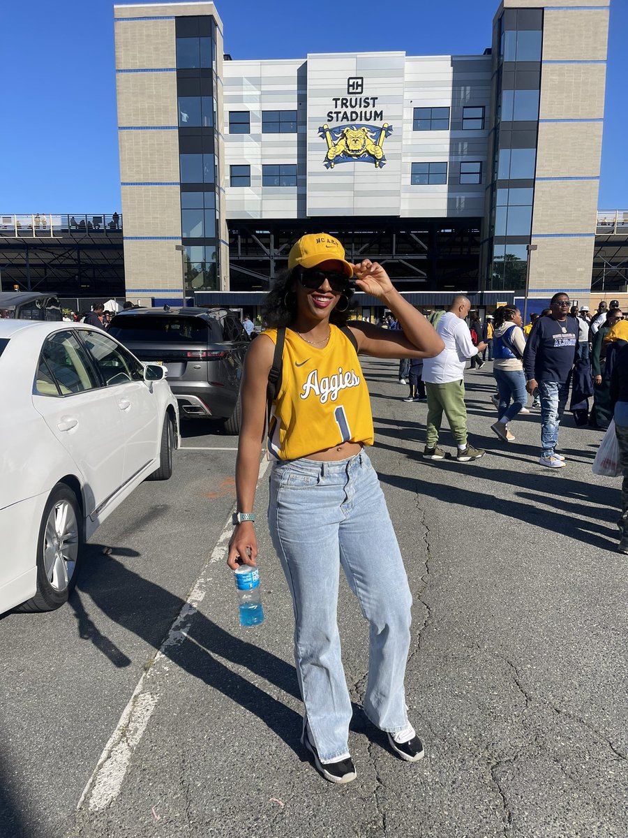 NCAT homecoming is always a great idea! Aggie Pride 💙💛💙💛