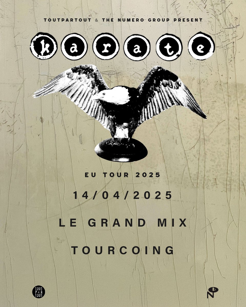 Annonce ----- 🙌
Karate, de Boston, fondé par le guitariste et chanteur Geoff Farina sont de retour aujourd’hui avec un nouvel album (le premier en 20 ans) et annoncent une tournée européenne qui fera escale au Grand Mix !
🎟️ legrandmix.com/fr/agenda/kara…
🗓️ Lundi 14 avril 2025 à 20h