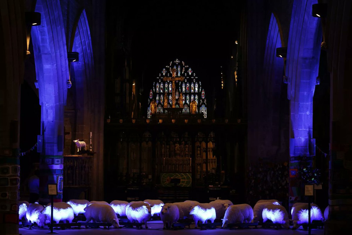 Newcastle Cathedral (@nclcathedral) on Twitter photo Tonight’s your last chance to see <a href="/IllumSheep/">Illuminated Sheep</a> in the Cathedral nave newcastlecathedral.org.uk/event/illumina…. The flock has brought joy, colour & laughter, and we’ve loved being the final stop on their Urban Adventure following visits to <a href="/SegedunumFort/">Segedunum Roman Fort</a> <a href="/ToffeeFactoryUK/">Toffee Factory</a>! Photos: <a href="/ChronicleLive/">The Chronicle</a> 📸 Tonight’s your last chance to see <a href="/IllumSheep/">Illuminated Sheep</a> in the Cathedral nave newcastlecathedral.org.uk/event/illumina…. The flock has brought joy, colour & laughter, and we’ve loved being the final stop on their Urban Adventure following visits to <a href="/SegedunumFort/">Segedunum Roman Fort</a> <a href="/ToffeeFactoryUK/">Toffee Factory</a>! Photos: <a href="/ChronicleLive/">The Chronicle</a> 📸