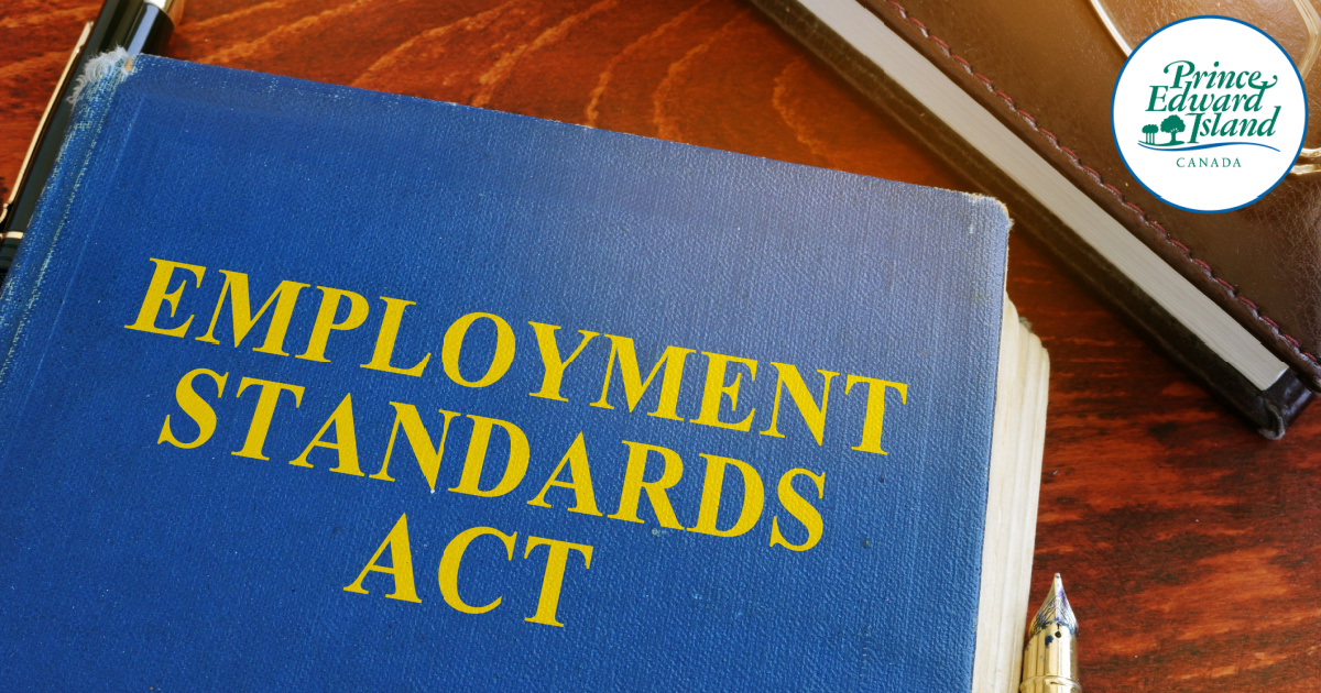InfoPEI's tweet photo. The province is seeking public feedback on the proposed replacement of the Employment Standards Act. After a two-year review, a new draft has been created. Share your thoughts by November 1, 2024 https://t.co/WxHVluufHz https://t.co/7KHyvqeosT