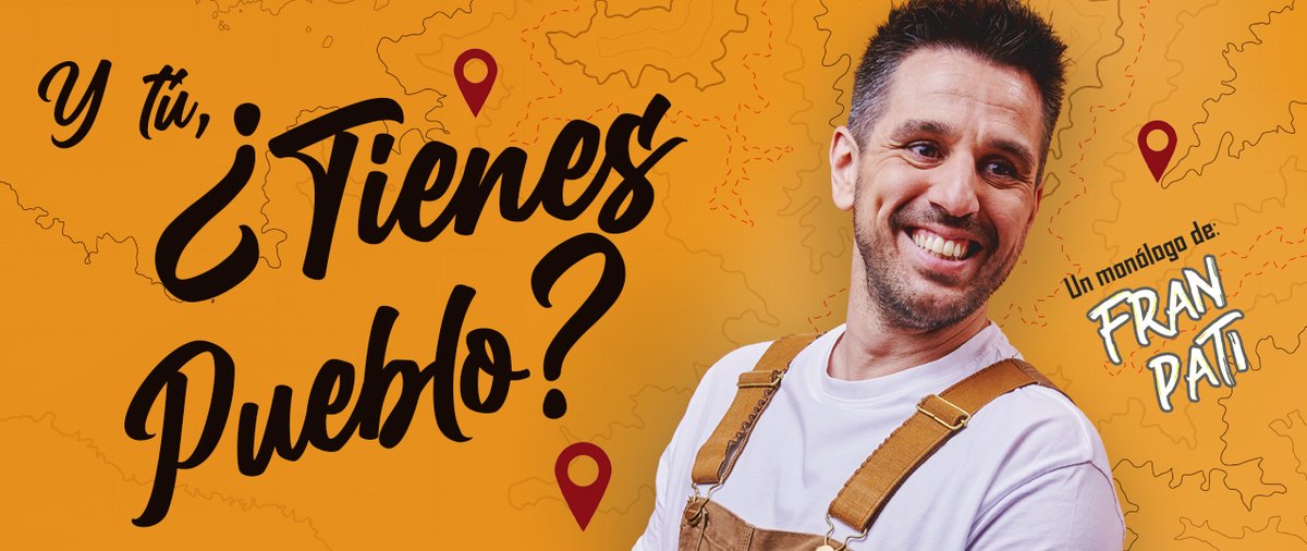 ▶️ Y tú ¿Tienes pueblo? ◀️

🫛 Esto es lo que te pregunta cada semana <a href="/FranPatiComedy/">Fran Pati</a> en su show sin importar si eres de pueblo o de ciudad ¡ NO TE LO PIERDAS! 🤣

📅 Sábados · 21:30h · Teatro Capitol (<a href="/clubsmedia/">Club Smedia Teatro</a>)

🎟️ Entradas en bit.ly/FranPati_MADRID