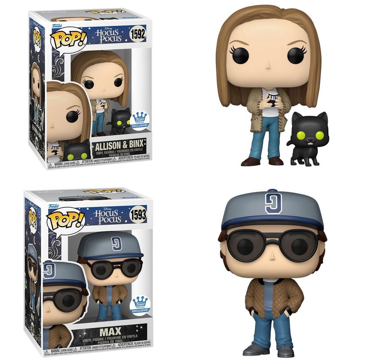 pop_holmes's tweet image. First look at Funko exclusive  Hocus Pocus Allison and Max Funko Pop. Coming soon 

#hocuspocus #binx #funko #funkopop #funkopopvinyl #originalfunko #popholmes