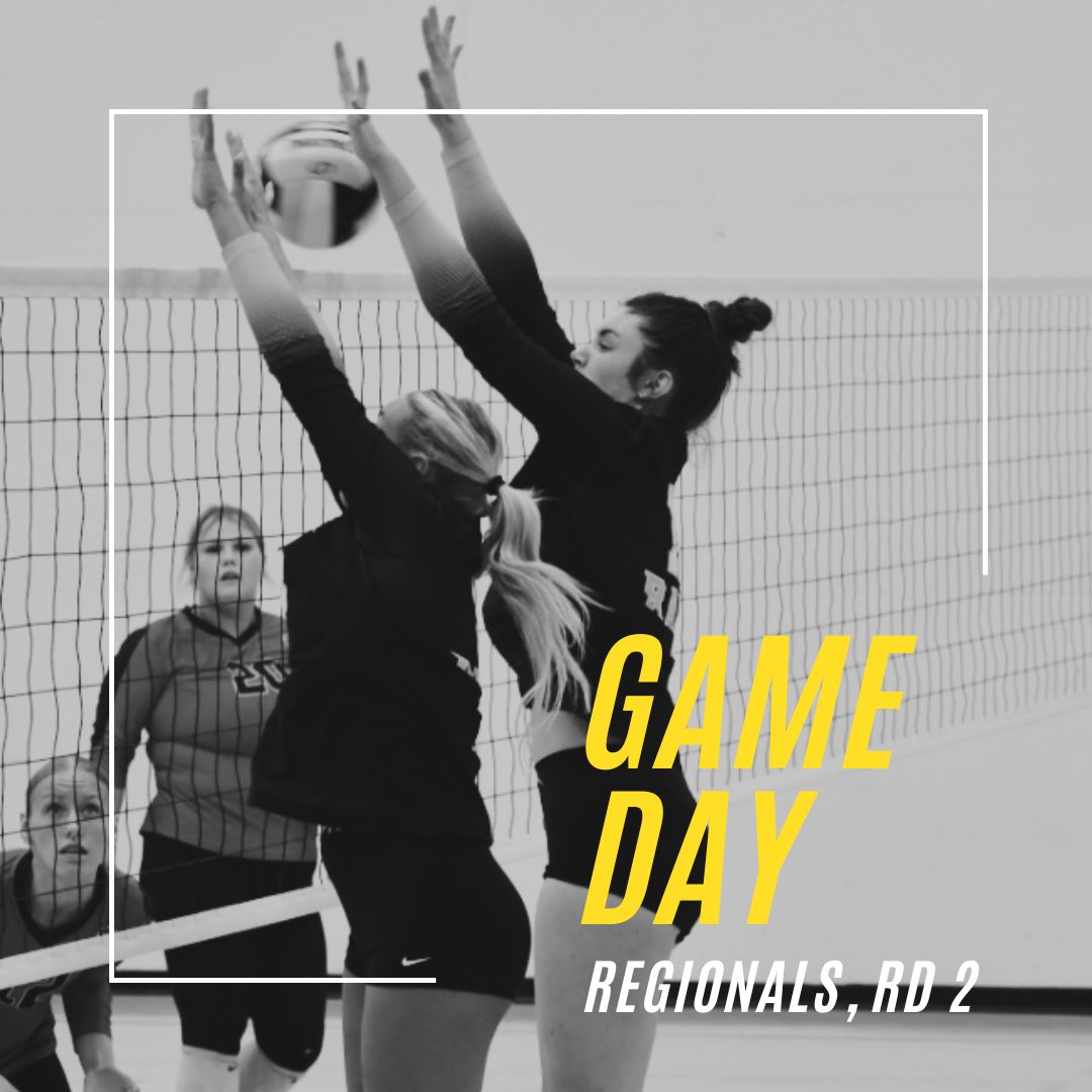 Game Day- Regionals Round 2 on the road to state 🏐 Win or go home! 
📍@ Indianola 💜🏐💛
⏰ 7:00 pm 
🎟️ tickets.gobound.com/tickets/events…
Activity Passes Not Accepted 
#sepvb24🖤💛