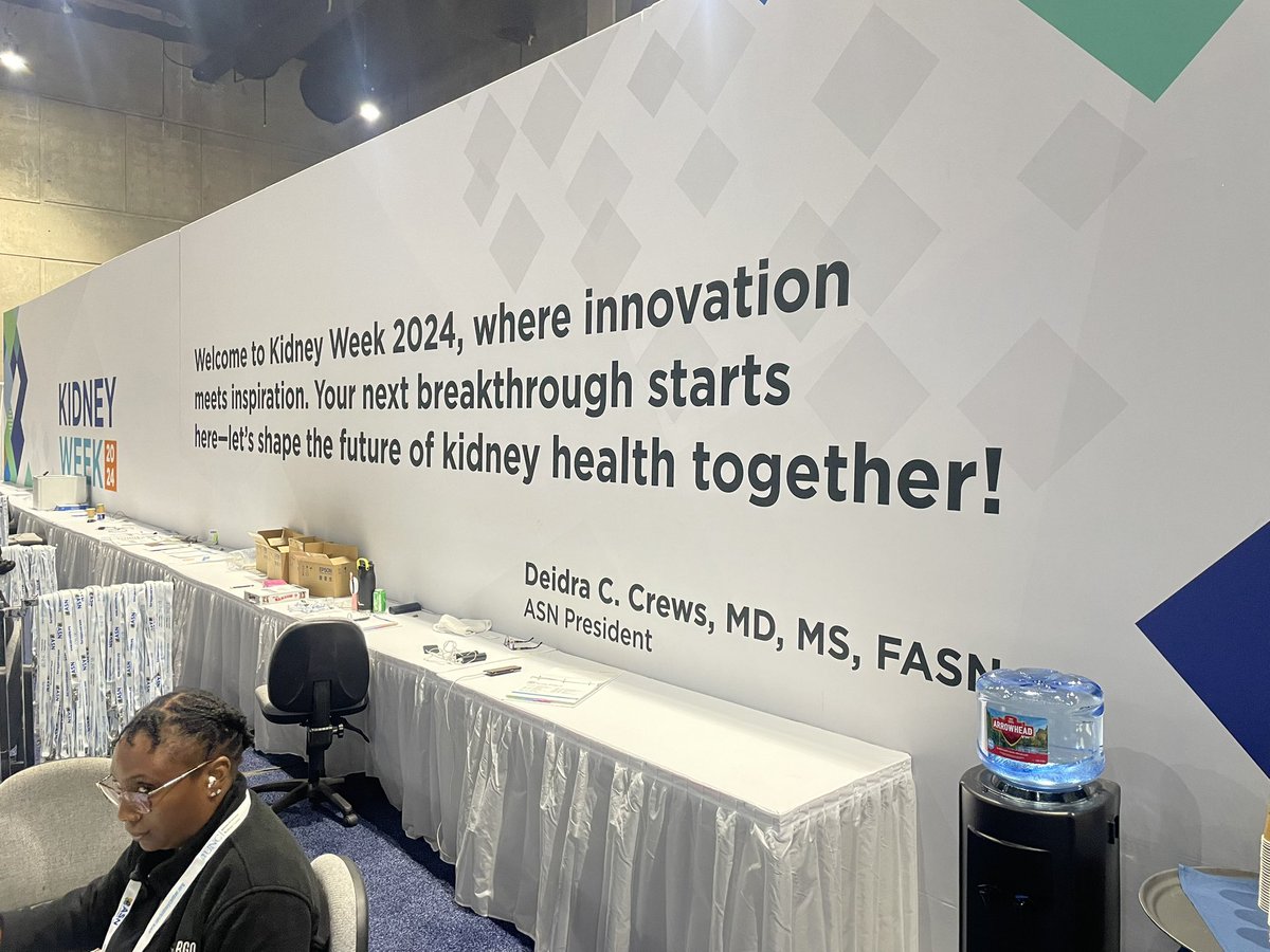 A HISTORIC MOMENT: the Presidential Address of @DrDeidraCrews, the first African American president of the American Society of Nephrology #KidneyWk