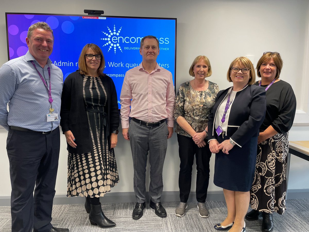 Western Trust (@westernhsctrust) on Twitter photo Lots of lessons learned from <a href="/BelfastTrust/">Belfast Trust</a> this week. Thank you Jennifer Thompson, Susan Anderson and Danny McWilliams for visiting us in the West to share your learnings from Belfast Trust’s #encompassNI Go-Live. Invaluable info as we prepare for Go-Live on 8 May 2025 Lots of lessons learned from <a href="/BelfastTrust/">Belfast Trust</a> this week. Thank you Jennifer Thompson, Susan Anderson and Danny McWilliams for visiting us in the West to share your learnings from Belfast Trust’s #encompassNI Go-Live. Invaluable info as we prepare for Go-Live on 8 May 2025
