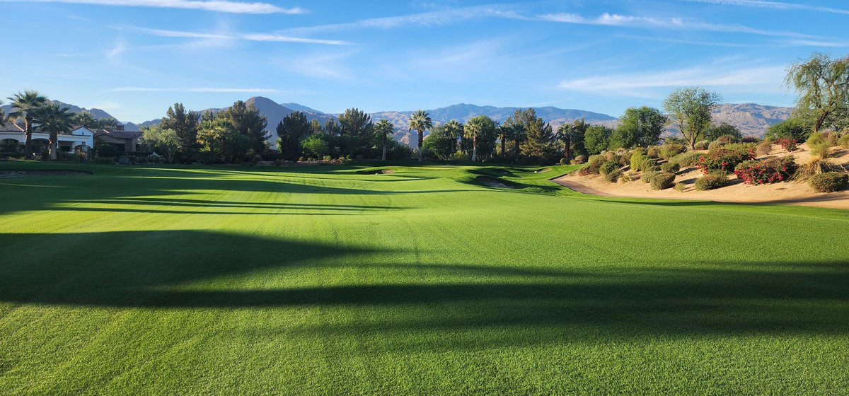 Both courses are taking shape. Just 2 weeks until we open!