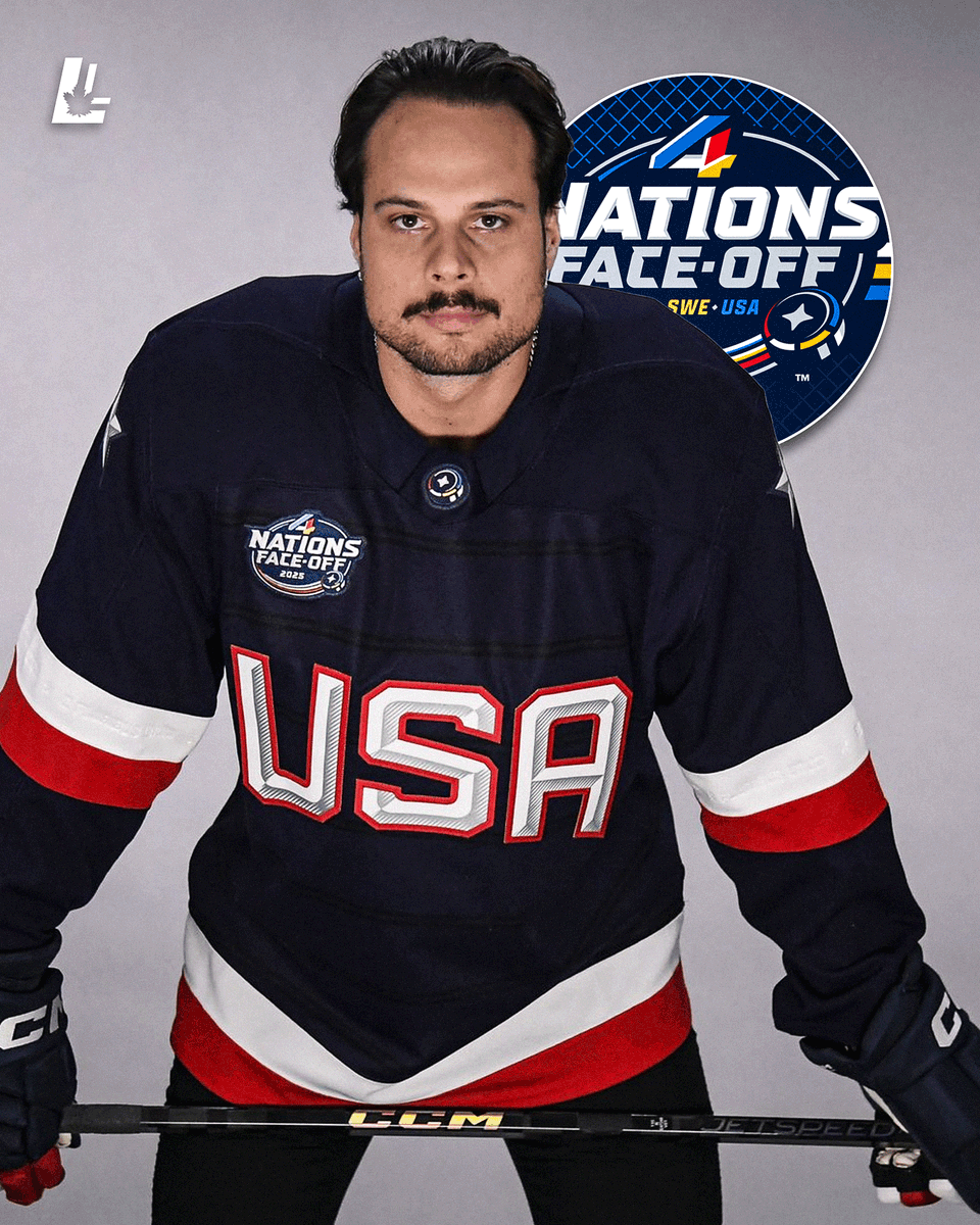 A first look at Captain America in the new USA jerseys. 🩵🇺🇸

— <a href="/BR_OpenIce/">B/R Open Ice</a> 

#LeafsForever