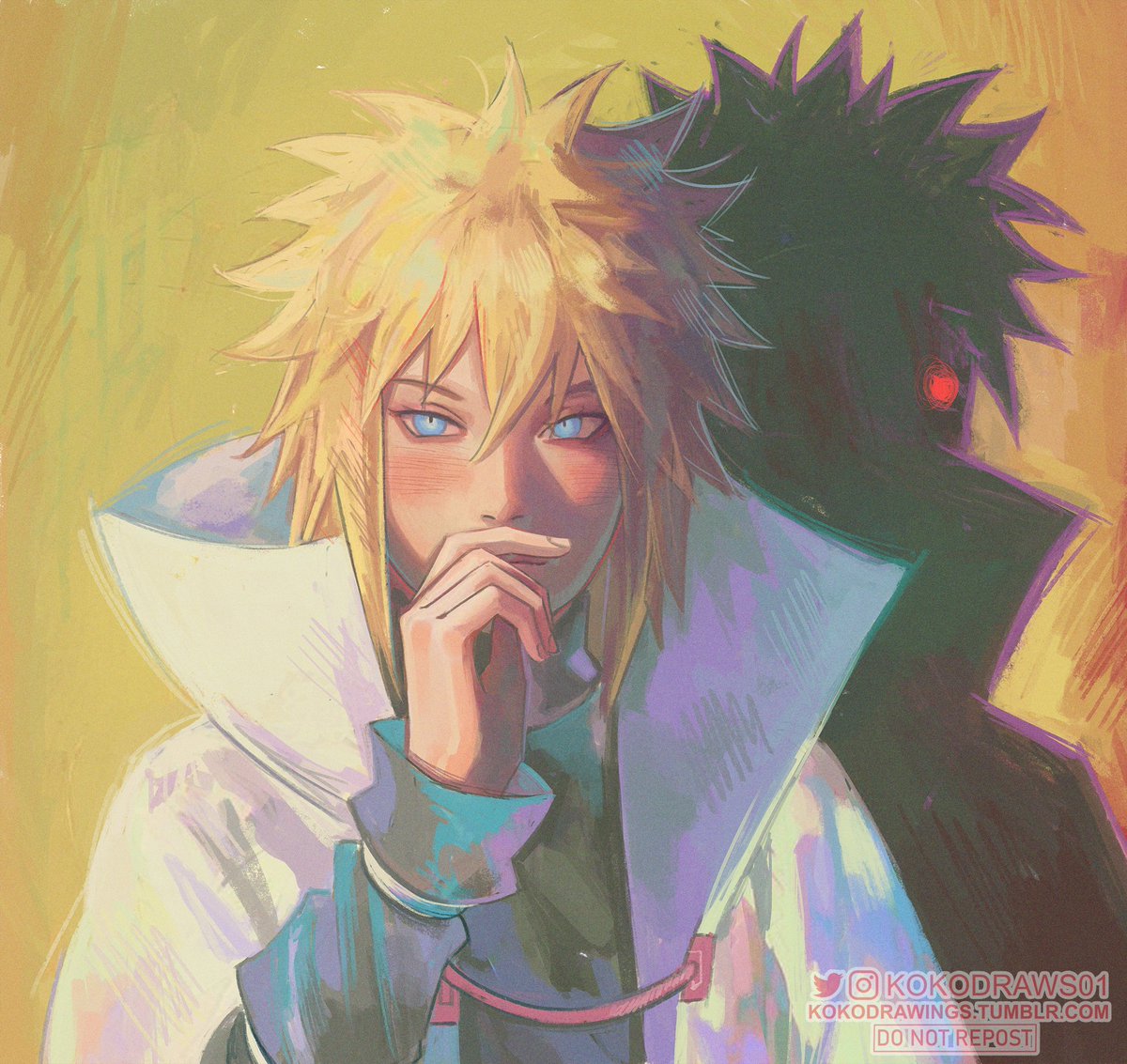 Artober day 21: Golden
#artober24 #inktober2024 #NARUTO