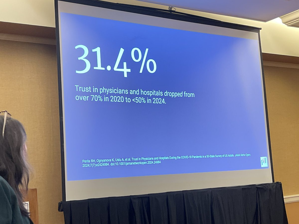 31% of people trust their doctor

Pathetic