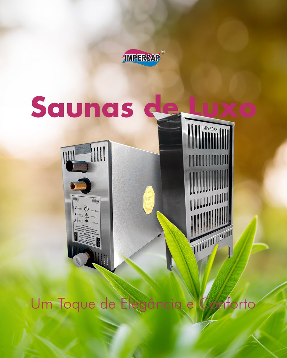 Impercap's tweet image. A linha de Saunas de Luxo da Impercap oferece acabamento premium, com design minimalista e materiais de alta qualidade. 💎

Se gostou, não esqueça de deixar o seu like e comentar.
Visite nosso site: impercap.com.br

#luxo #sofisticação #Tecnologia
