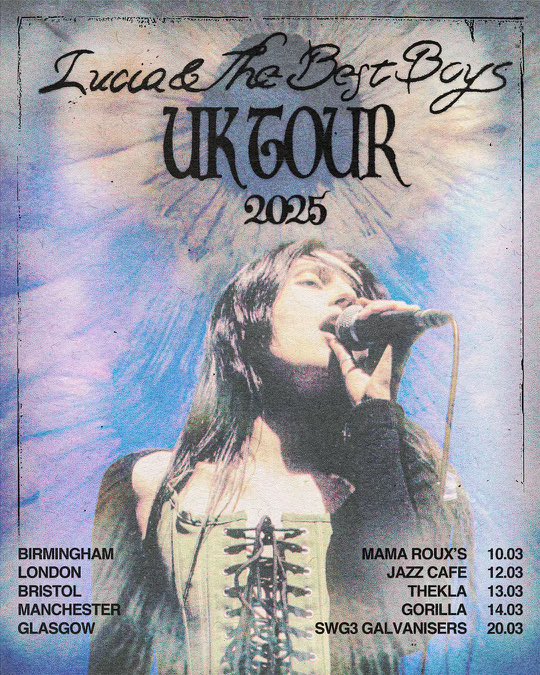 Coming 2 a city near u!! 🏹💌🎀🍽️🎟️ 
Get tickets while you can - luciaandthebestboys.os.fan