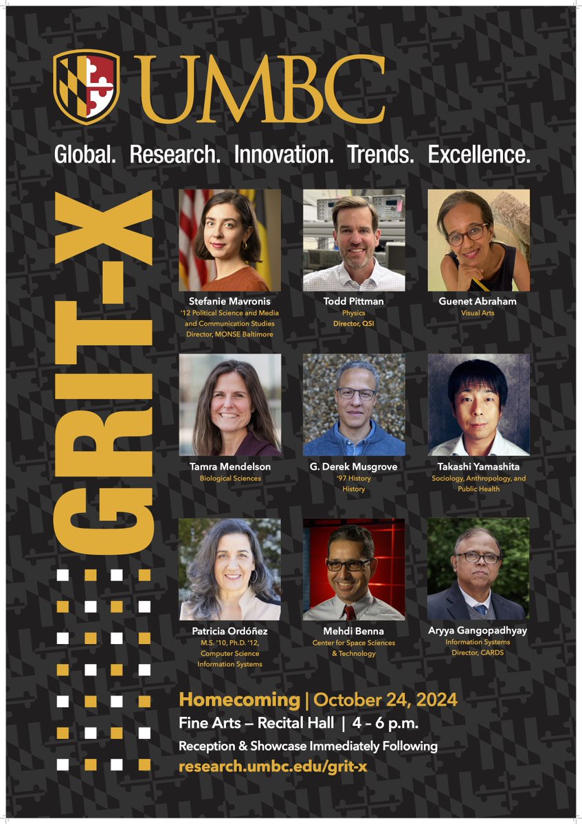 Planetary scientist Mehdi Benna of Center for Space Sciences Technology is one of several featured speakers of GRIT-X 2024, happening today in the Fine Arts Recital Hall from 4-6 p.m. Benna will dive deep into UMBC’s contributions to Artemis III, NASA’s next moon landing mission.