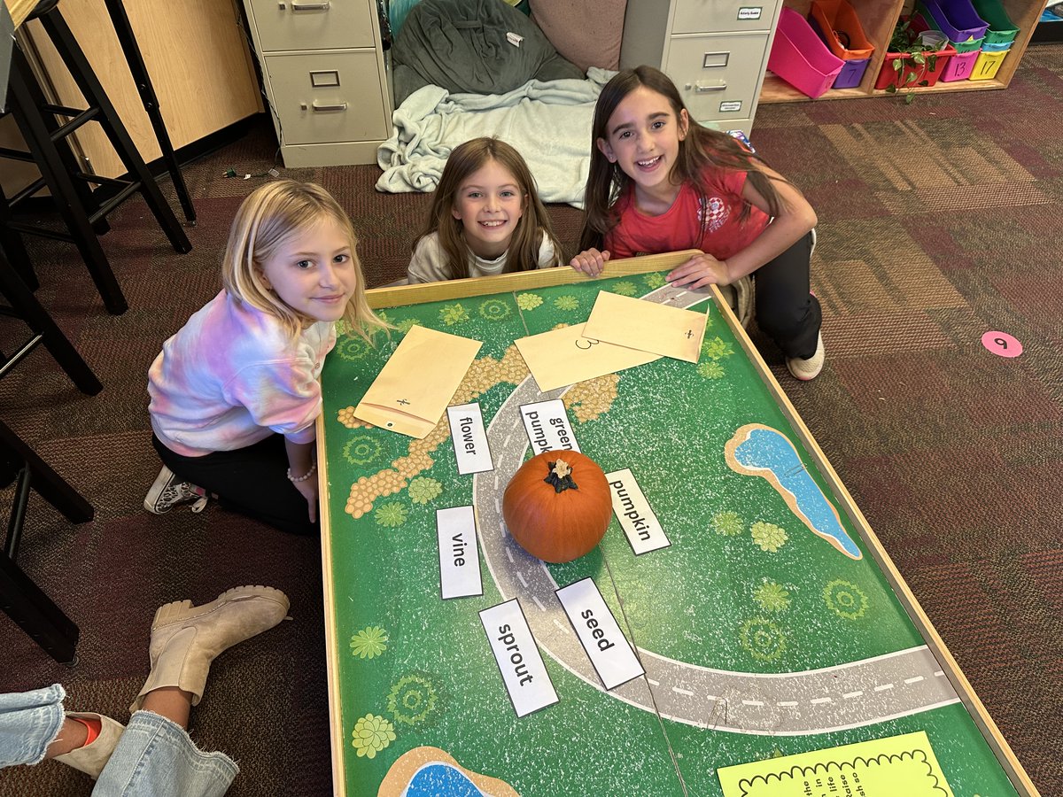 ErbSteam's tweet photo. Sts in the STEAM Lab are celebrating #PumpkinWeek! They are using various tools to measure and weigh them, sorting through and determining the life cycle, & working on motor skills to be a barista @Starbucks. I love making math & science hands-on and fun! @AGHoulihan @UCPSNC 🎃 https://t.co/2T2NM3Huxj