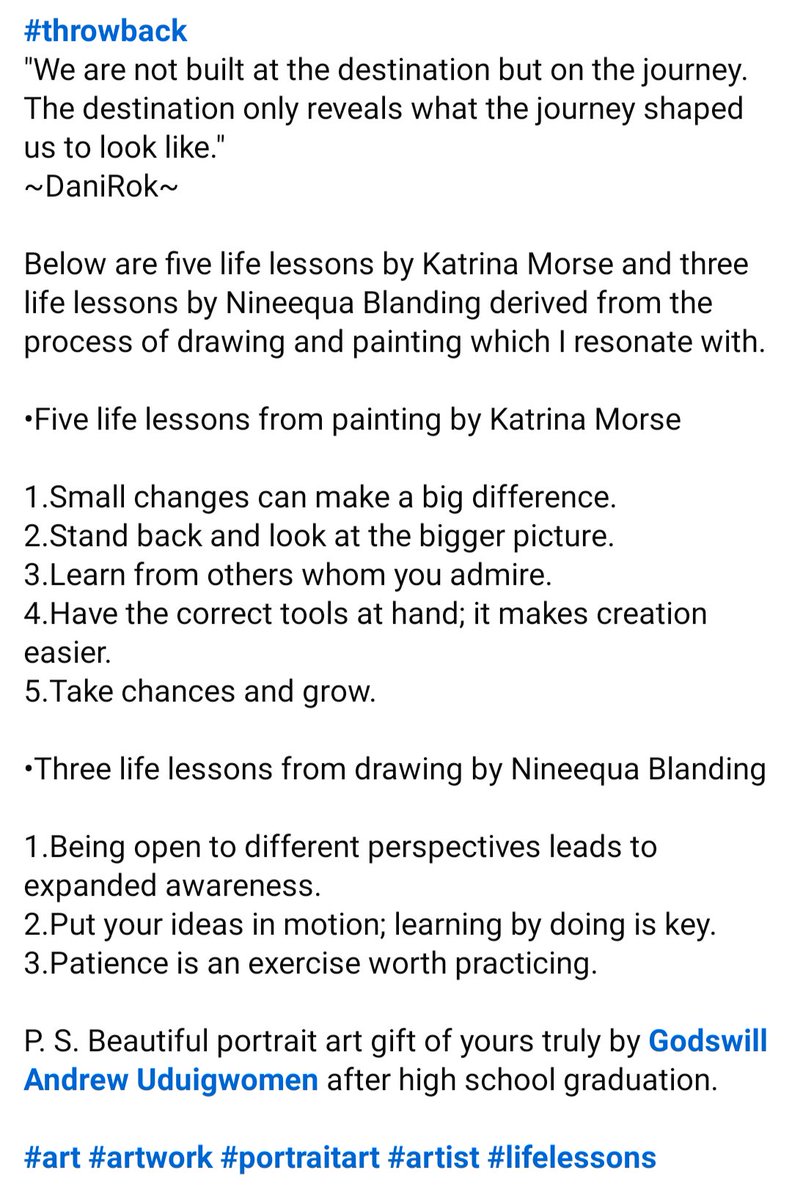 _DaniRok_'s tweet photo. Life Lessons from drawing/painting...
Full write-up in the fourth image... https://t.co/f0PgMKr5D8
