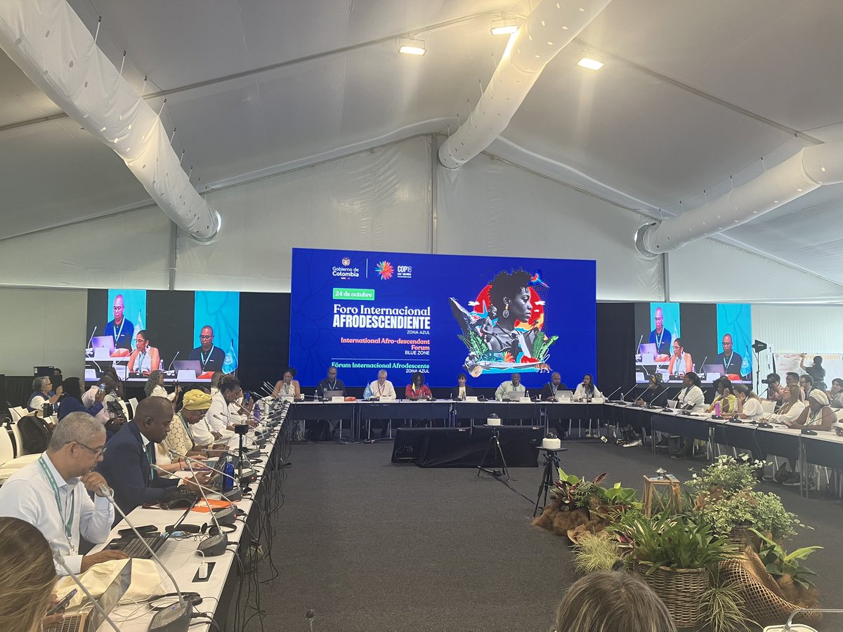 CENPAZ_'s tweet photo. @CENPAZ_ y sus procesos étnicos @CONAFROColombia @fedemichoco @conpicolombia @ConpazCol_ @IEANPE_ en Foro Internacional Afrodescendiente @COP16Oficial Se urge garantía efectiva en encuentro de los Pueblos Afros del Mundo y su Diáspora @LuisGMurillo @FranciaMarquezM
@MathaiWanjira https://t.co/2cPDkQOKol