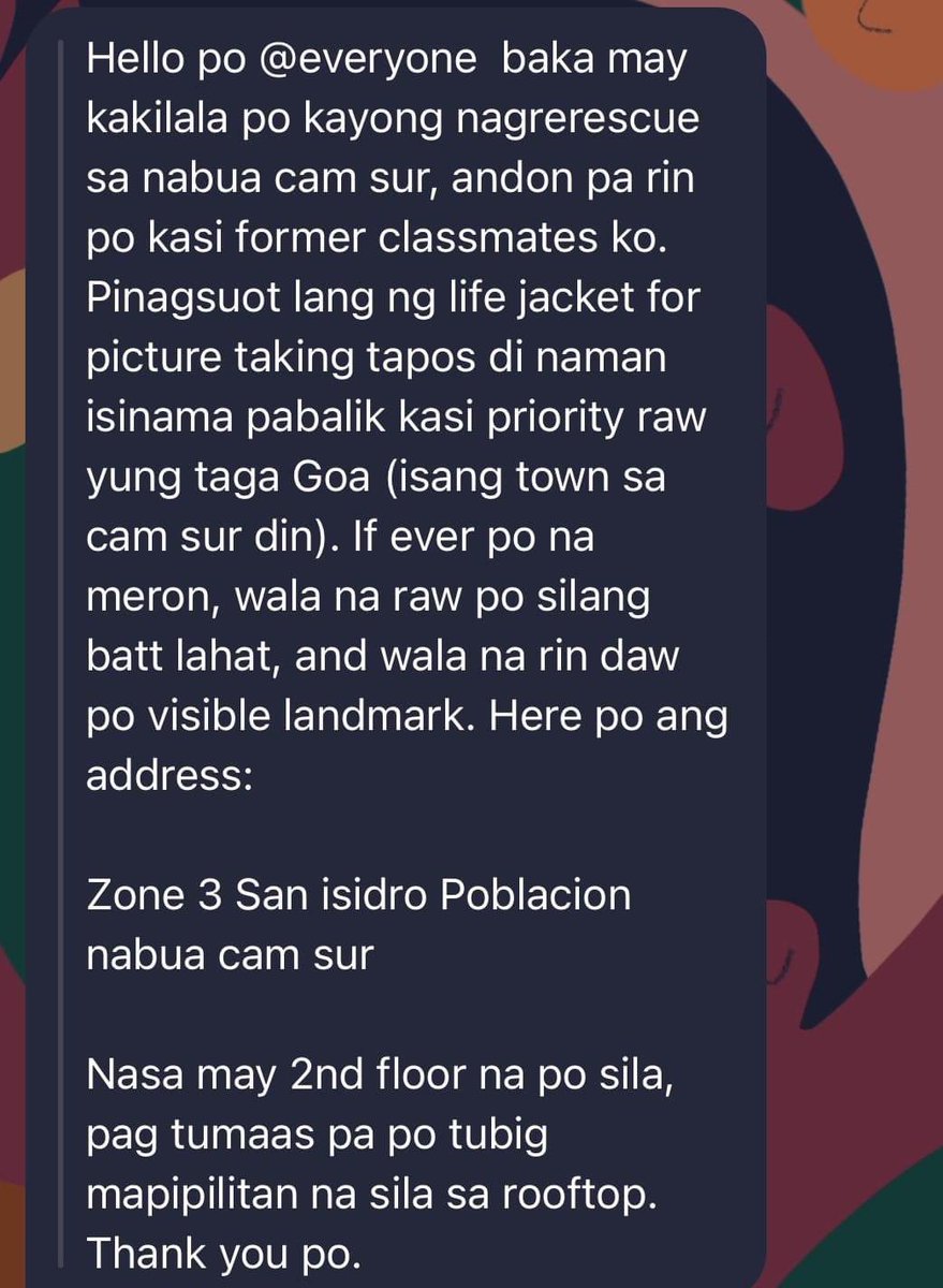 rchljoycvx's tweet image. URGENT HELP PO!!!  PLEASE GABING GABI NA PO 😭
#KristinePH #BicolNeedsHelp