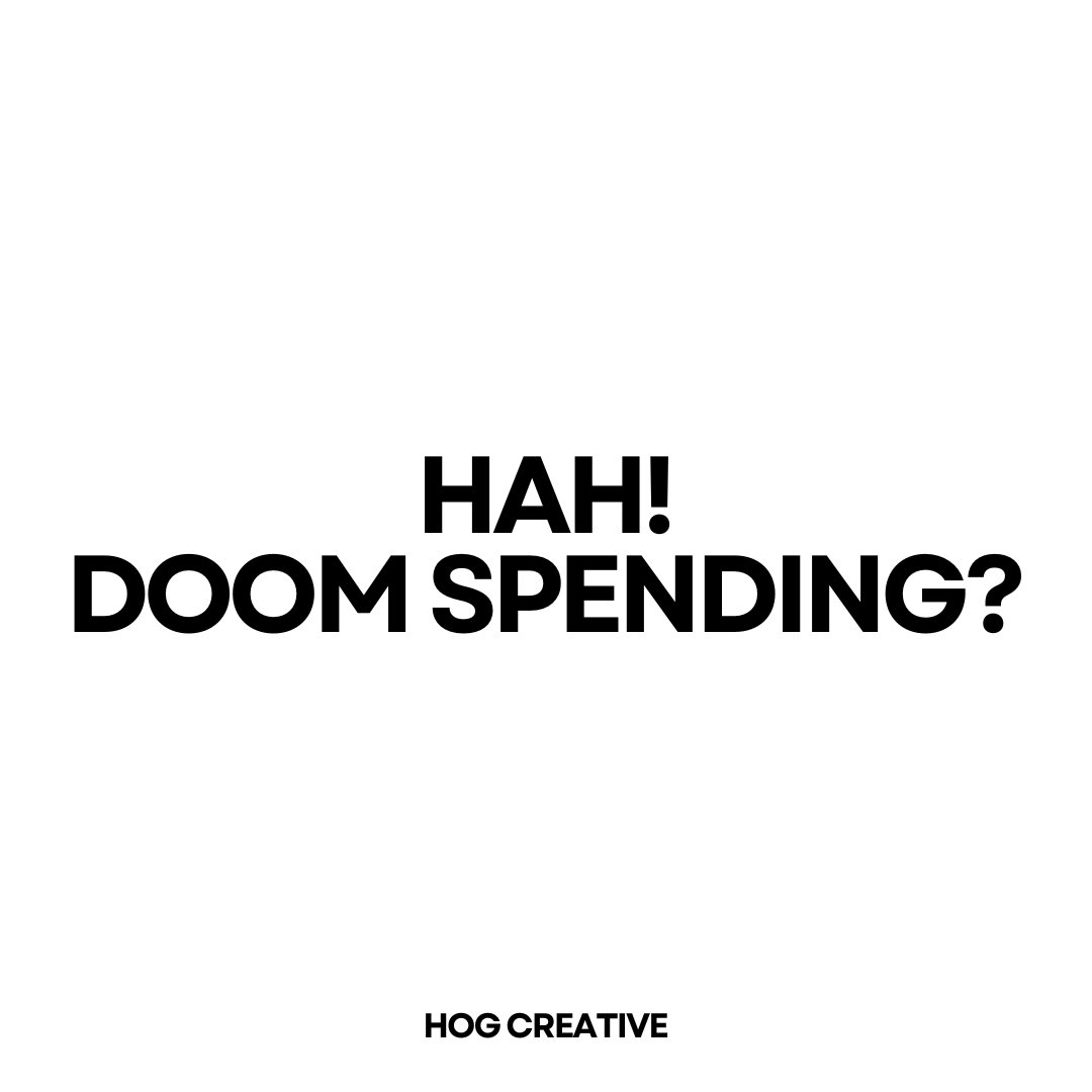 JoeyFOBS's tweet photo. #doomspending gen z https://t.co/wSrjSax5PN