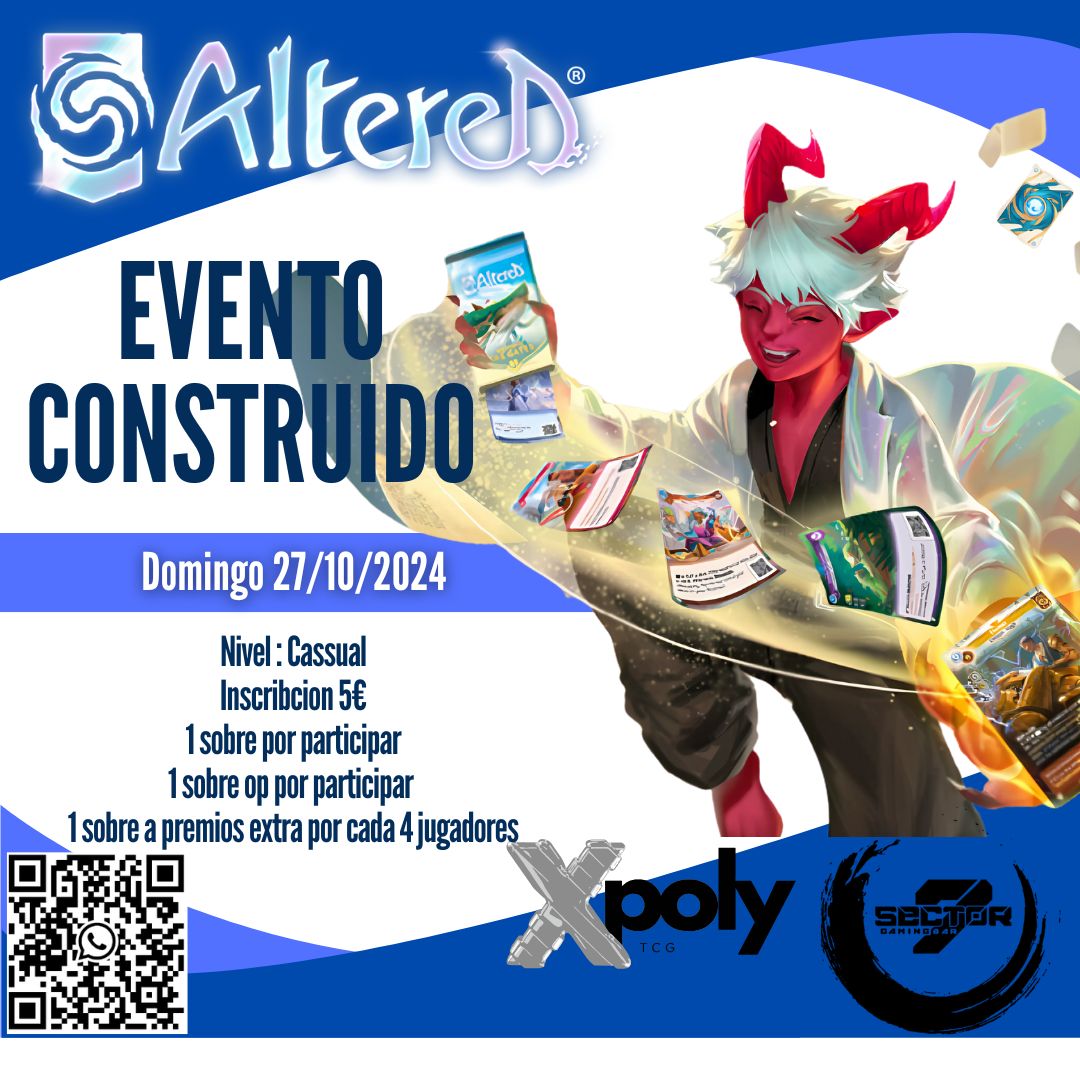 Nuestro primer evento de @altered_tcg en #coruña . Pues encontrarnos en el buscador de eventos de tu app.