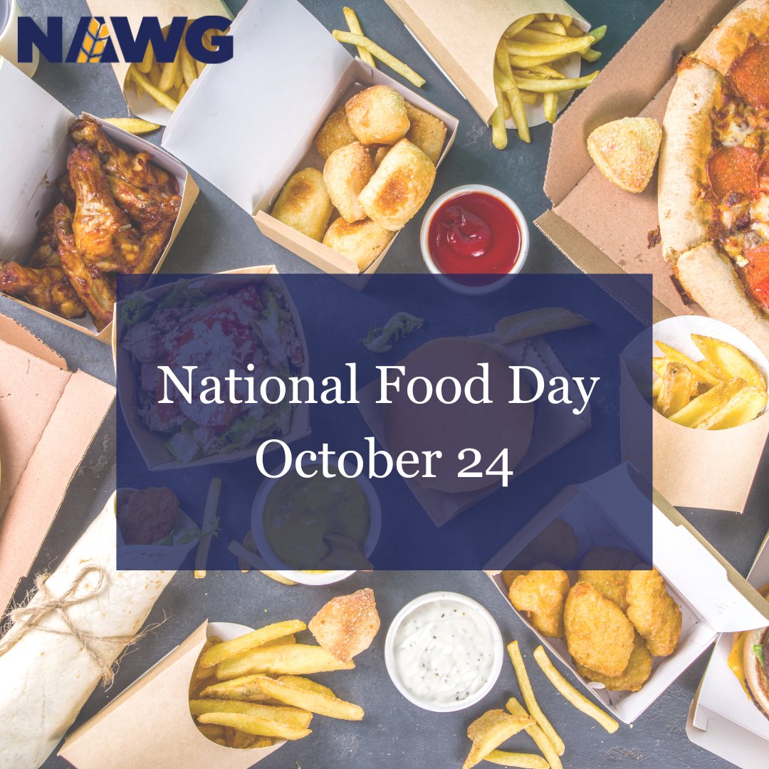Happy National Food Day! Today, U.S. farmers grow around 50 million acres of wheat, providing food for millions of people at home and abroad.