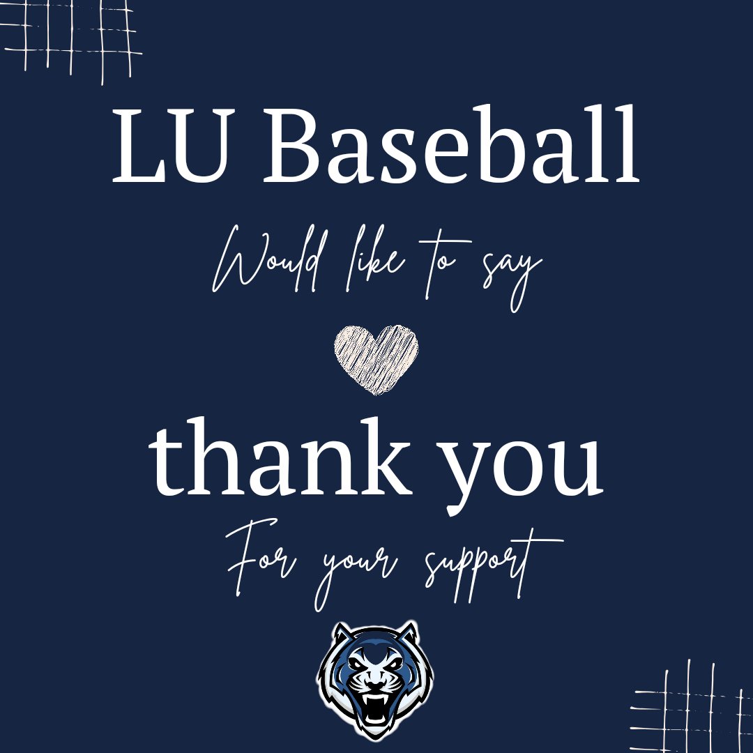 LUMO Baseball (@lumo_baseball) on Twitter photo LU Baseball would like to say a big thank you to everyone who came out to Pancheros last night to support the program. We look forward to seeing everyone out at Vivion Field in the Spring of 25!
<a href="/LUBlueTigers/">Lincoln University (Missouri)</a>
<a href="/GoBlueTigers/">Lincoln University (Missouri) Athletics</a> LU Baseball would like to say a big thank you to everyone who came out to Pancheros last night to support the program. We look forward to seeing everyone out at Vivion Field in the Spring of 25!
<a href="/LUBlueTigers/">Lincoln University (Missouri)</a>
<a href="/GoBlueTigers/">Lincoln University (Missouri) Athletics</a>