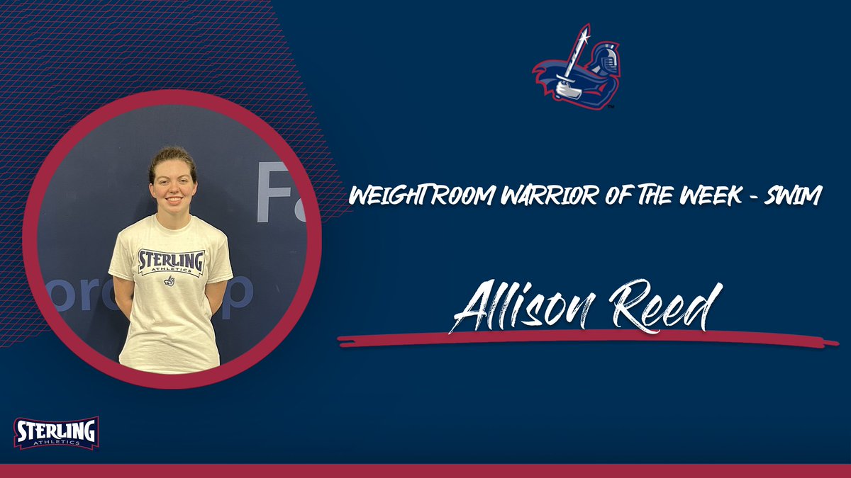 Week 9 Weight Room Warriors #warriorstrong

<a href="/SCWarriorSwim/">Sterling College Swimming</a>
<a href="/SterlingCSports/">Sterling Warriors</a>