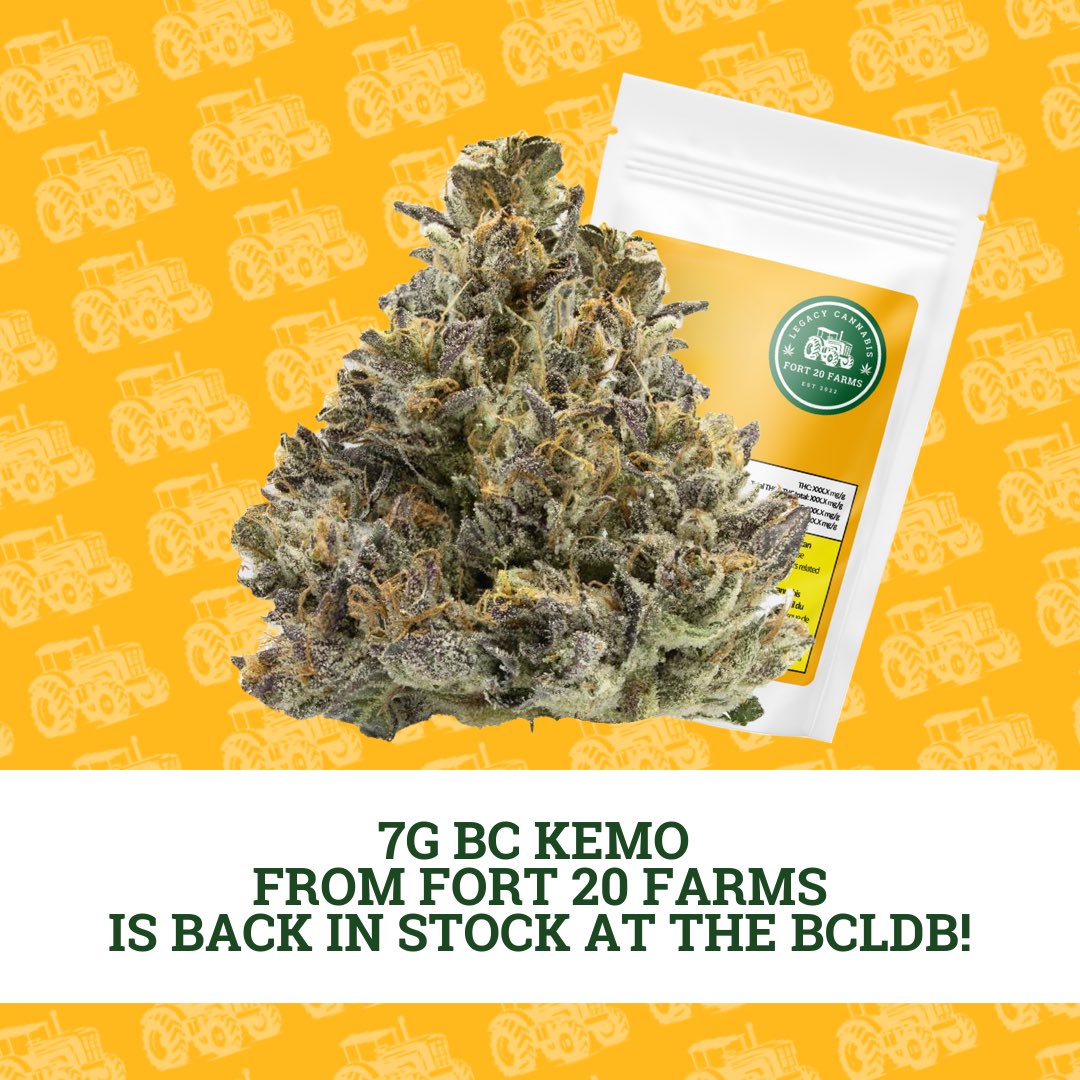 BC Kemo is Back at the BCLDB! 
Catch it while you can 🔥