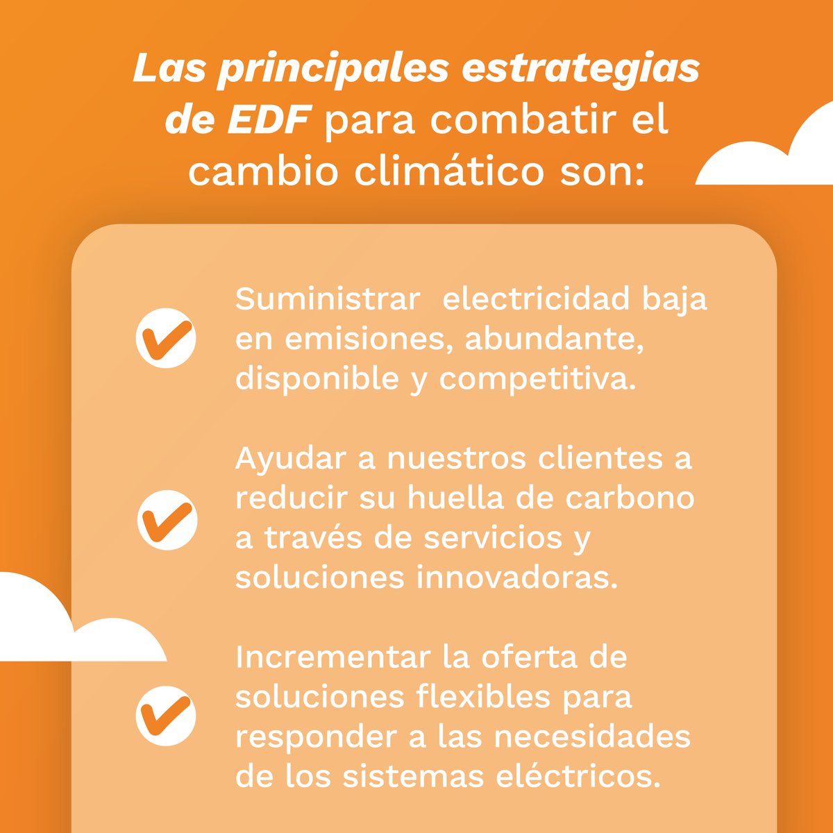 En el Día Internacional Contra el #CambioClimático los invitamos a tomar conciencia sobre el cuidado del medio ambiente y avanzar hacia un futuro más verde y carbono neutral. 

En #EDF hacemos un llamado a proteger el planeta, la biodiversidad y los recursos naturales.🌍🌱