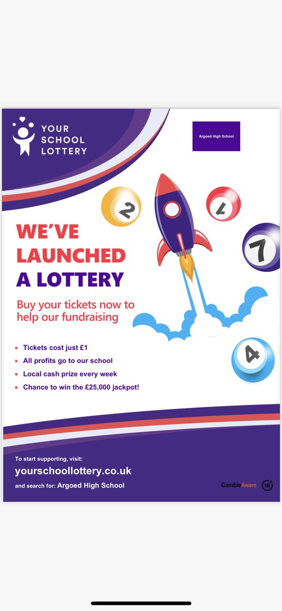Don’t forget to get your lottery ticket! 🎟️ Support our pupils and be in with a chance to win a monthly prize!

yourschoollottery.co.uk/lottery/school…