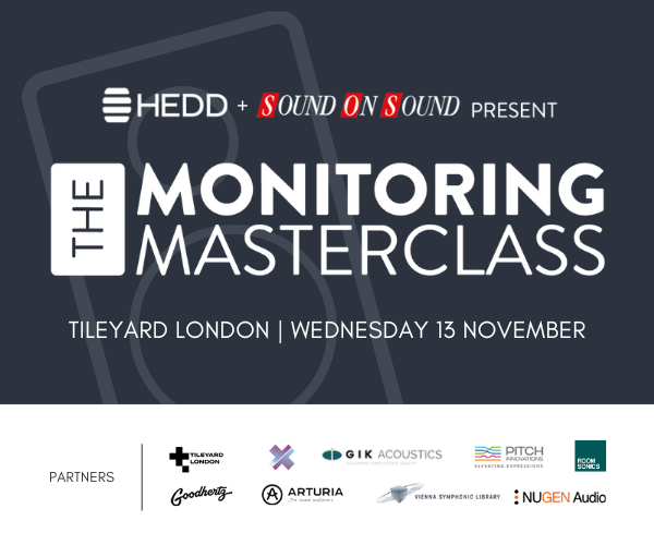 Are you based in the UK? 🏴󠁧󠁢󠁥󠁮󠁧󠁿 

Join the free Monitoring Masterclass, feat. a panel talk on loudspeakers with Klaus Heinz, Paul White, Phil Ward, and Sam Inglis, a room acoustics workshop by Chris Allen from RoomSonics, and in-depth listening sessions. lnkd.in/e9js4QuZ