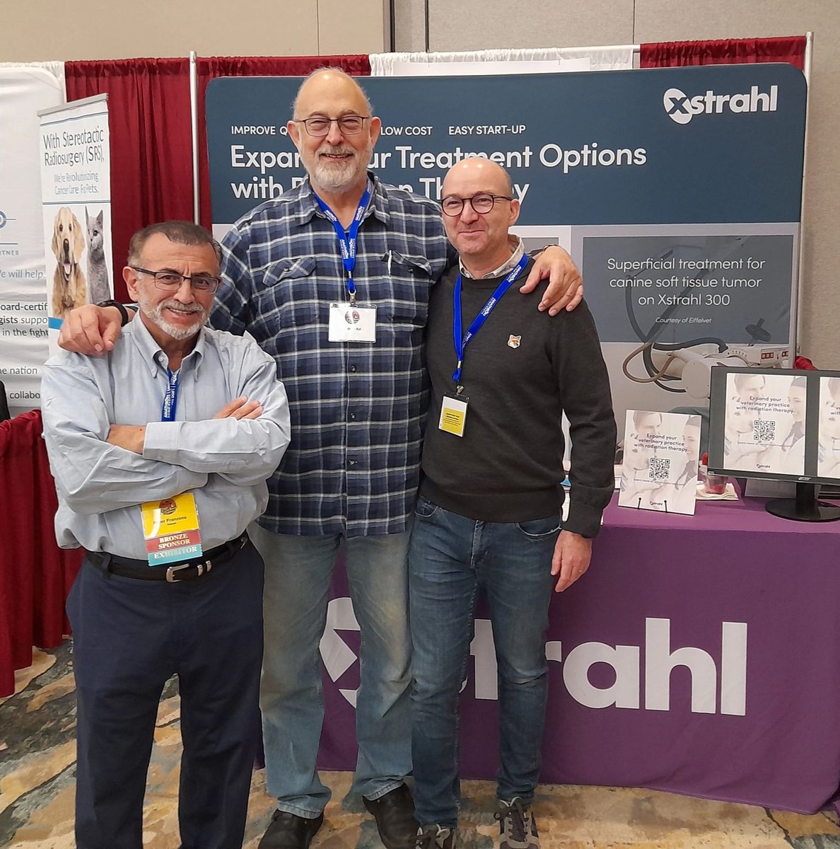We wrapped #vcs and #ASDSMeeting this past weekend in Orlando! Our team had the opportunity to speak with so many of you, thank you to all who visited us.

#vetoncology #radiotherapy #dermatology #skincancertreatment #RadiantAura #xstrahl