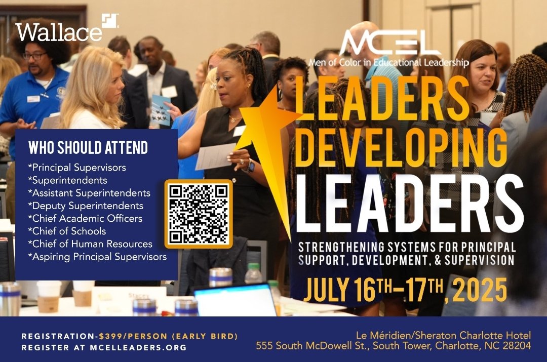 Harrison Peters (@harrisonpeters) on Twitter photo Back by popular demand! We are thrilled to be able to partner with <a href="/WallaceFdn/">Wallace Foundation</a> to bring back the much anticipated Summit on Principal Support and Supervison! See you in Charlotte! <a href="/MCELLeaders/">MCEL</a> <a href="/stevenmgering/">Steve Gering</a>
<a href="/DFennoy/">Donald E. Fennoy II</a> mcelleaders.org/leaders-of-lea… Back by popular demand! We are thrilled to be able to partner with <a href="/WallaceFdn/">Wallace Foundation</a> to bring back the much anticipated Summit on Principal Support and Supervison! See you in Charlotte! <a href="/MCELLeaders/">MCEL</a> <a href="/stevenmgering/">Steve Gering</a>
<a href="/DFennoy/">Donald E. Fennoy II</a> mcelleaders.org/leaders-of-lea…