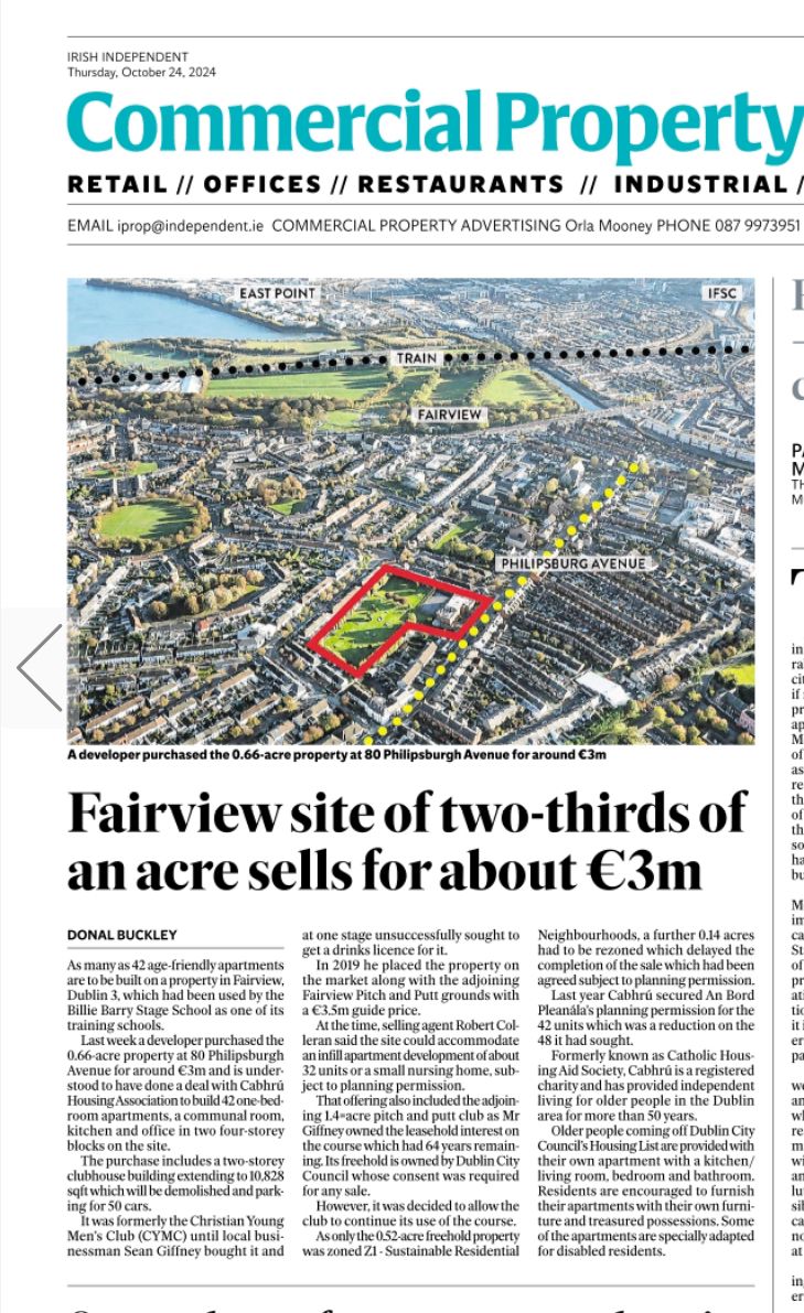 Big news about the CY site on Philipsburgh Ave