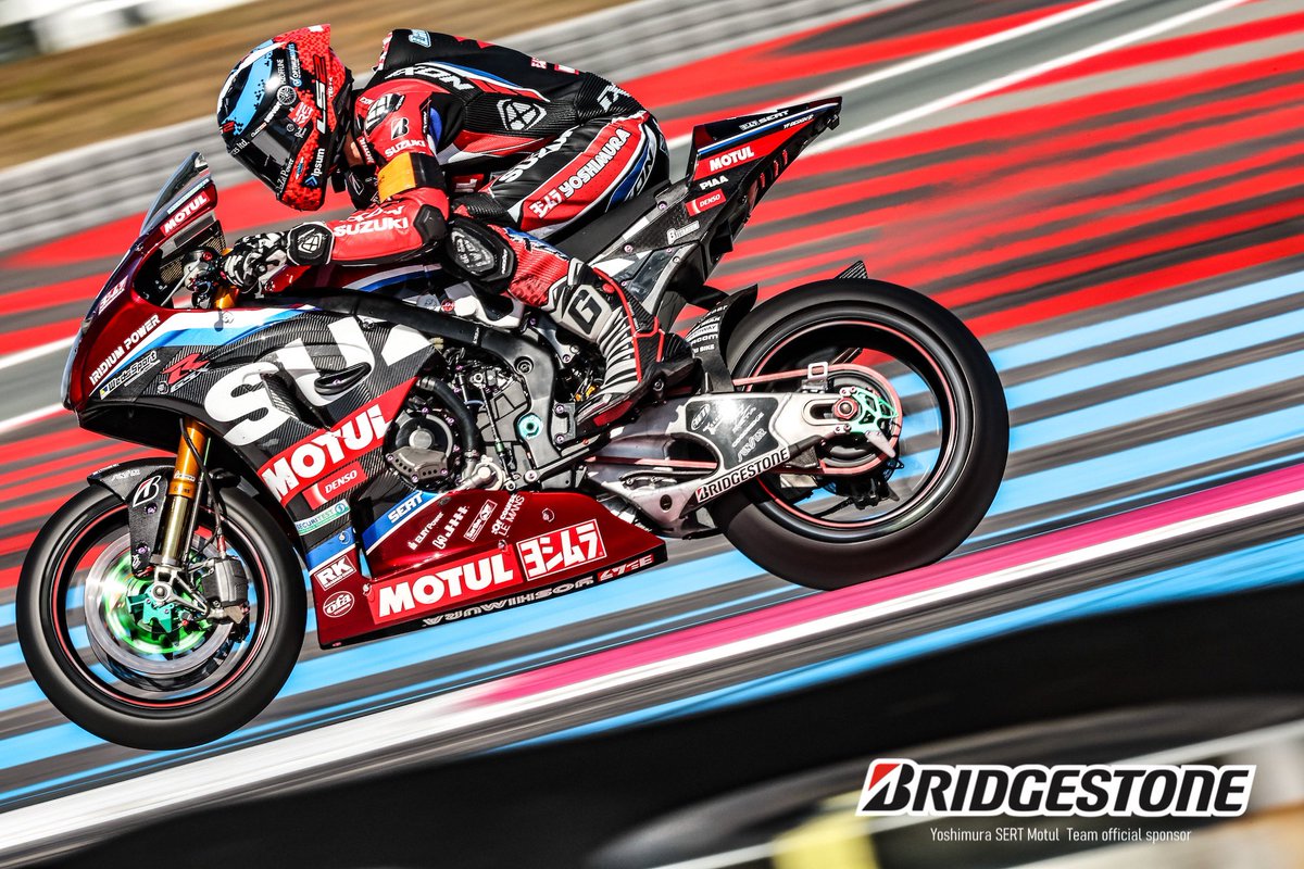 Tyre giant Bridgestone has supported the team for four years now. The performance and superb grip of the Bridgestone tires gives our riders the confidence to push harder and have faith in the tires and Bridgestone Moto technicians. 👍💯 #gsxr1000r #bridgestonebattlax