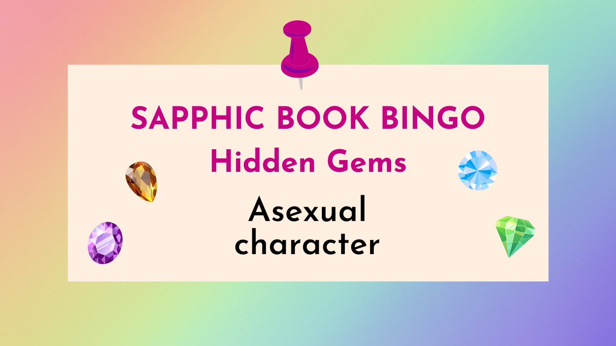 Since it’s #AsexualityAwarenessWeek, this week’s Sapphic Book Bingo post recommends sapphic books with #asexual or ace-spectrum main characters.

Check out the recommended books on my website: jae-fiction.com/asexual-charac…
