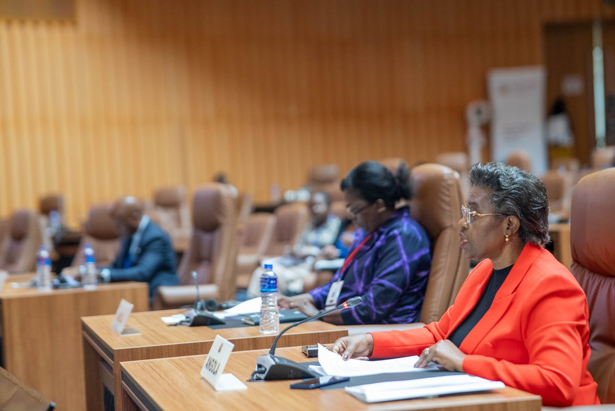 achpr_cadhp's tweet photo. Happening now: The @achpr_cadhp 81st Ordinary Session is reviewing the Republic of Angola's ๐ฆ๐ด Periodic Report.
Join us to watch live here: https://t.co/UFTQ1DXc8r
#StateReporting #ACHPR81OS #HumanRights https://t.co/YtfSrHH1HF