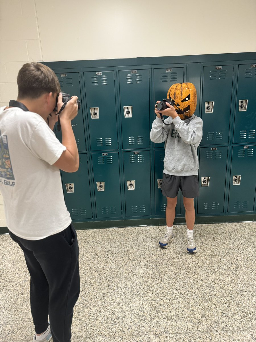 You never know what you’ll find in the art wing! #photo1 #doubleexposure