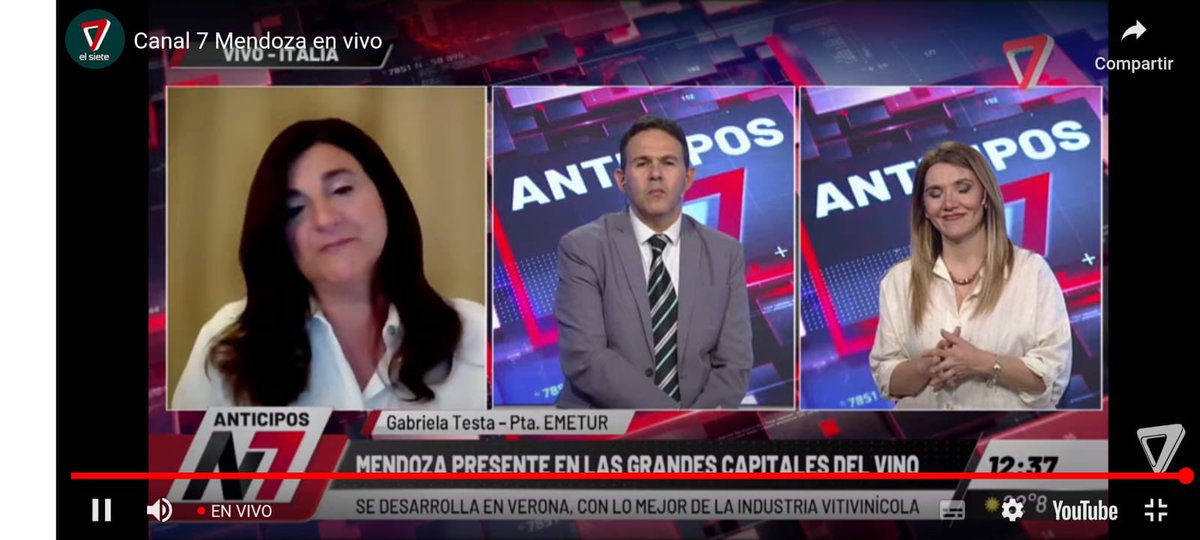 La premiación anual de Best of Wine Tourism está cerca y no damos más de los nervios, ¿quién se llevara el oro mundial de @winecapitals? 🫢

¡Gracias Canal Siete por la nota!