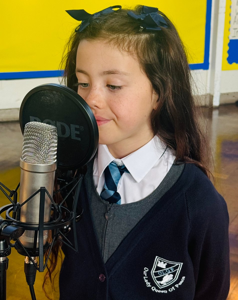 OLQPLitherland's tweet photo. Something incredible happened today! Our children were filmed singing a special song. This once in a lifetime opportunity  will help us to raise money to support Zoe's Place Baby Hospice Liverpool.  We can't wait to share the music video. @BigCondoAcademy  @ZoesPlaceLiv https://t.co/7XCDu3x2hc