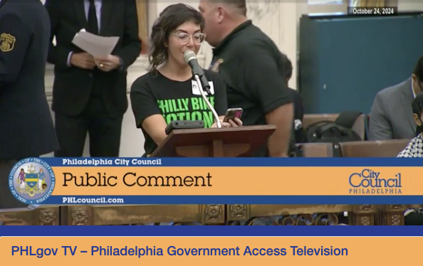 Bicycle Coalition of Greater Philadelphia (@bcgp) on Twitter photo We're testifying today in support of the 'Get out the bike lane' bill with <a href="/5thSq/">@5thsq.org (on Bluesky)</a> <a href="/phlbikeaction/">Philly Bike Action!</a> and other individuals who want safe streets. Thank you again <a href="/CouncilmemberKJ/">Kenyatta Johnson</a> <a href="/CouncilmemberJG/">Councilmember Jamie Gauthier</a> We're testifying today in support of the 'Get out the bike lane' bill with <a href="/5thSq/">@5thsq.org (on Bluesky)</a> <a href="/phlbikeaction/">Philly Bike Action!</a> and other individuals who want safe streets. Thank you again <a href="/CouncilmemberKJ/">Kenyatta Johnson</a> <a href="/CouncilmemberJG/">Councilmember Jamie Gauthier</a>