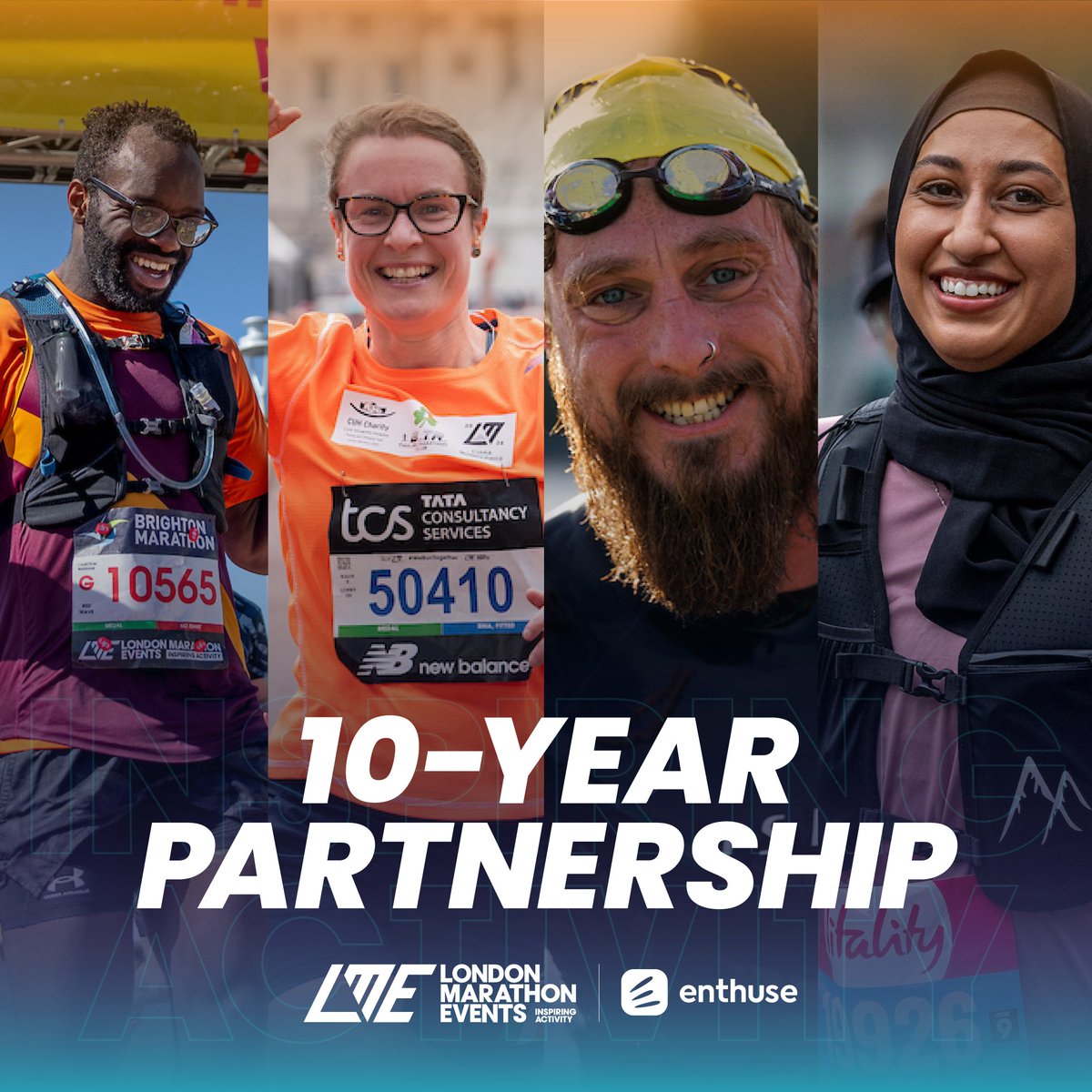 London Marathon Events (@ldnmevents) on Twitter photo We have announced a record-breaking ten year partnership extension with <a href="/enthuseco/">Enthuse</a>. ๐ค
Enthuse will continue to be the official online fundraising partner across London Marathon Eventsโ existing event portfolio, as well as any new events.
Learn more โถ๏ธ londonmarathongroup.org/latest-news/20โฆ We have announced a record-breaking ten year partnership extension with <a href="/enthuseco/">Enthuse</a>. ๐ค
Enthuse will continue to be the official online fundraising partner across London Marathon Eventsโ existing event portfolio, as well as any new events.
Learn more โถ๏ธ londonmarathongroup.org/latest-news/20โฆ