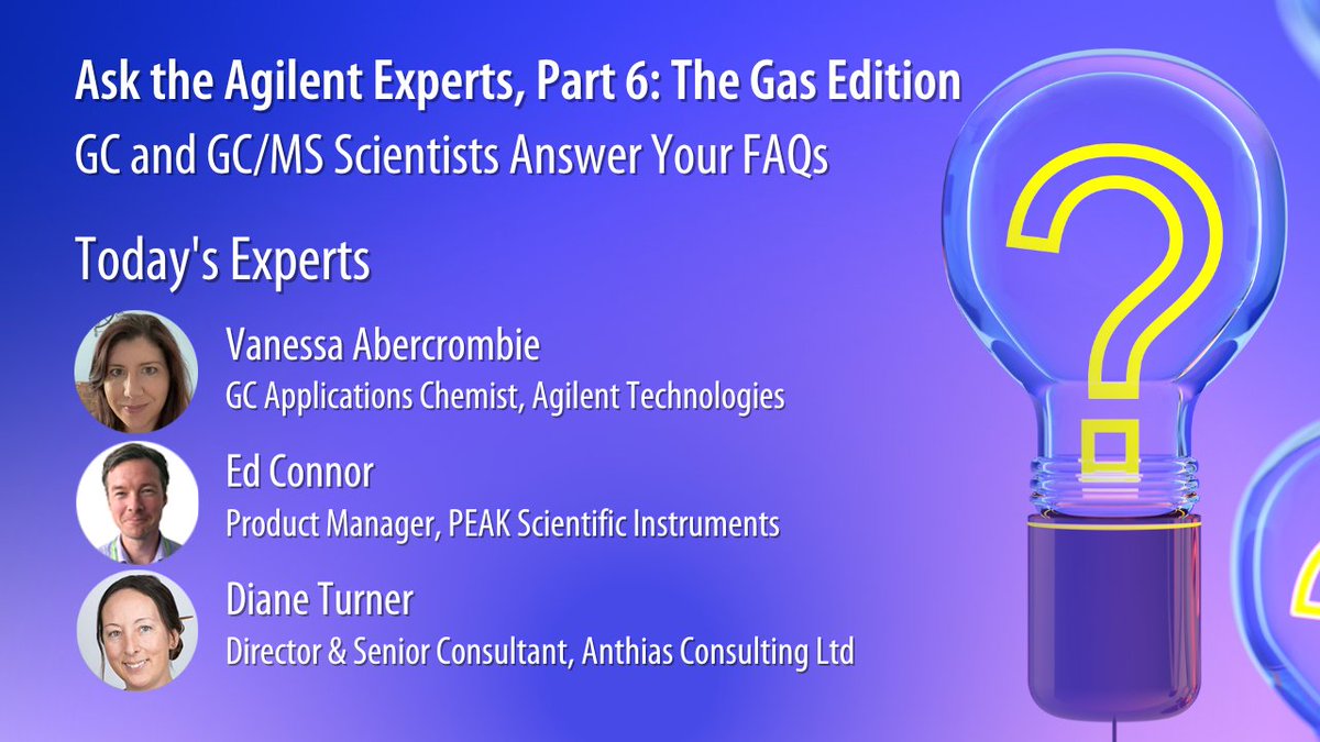 Separation Science (@sep_science) on Twitter photo Building on the success of our previous sessions, we are excited to bring you another opportunity to engage with experts in the popular “Ask the <a href="/Agilent/">Agilent Technologies</a> Experts” series.
Join us on November 7th and 8th: sepscience.com/ask-the-agilen… Building on the success of our previous sessions, we are excited to bring you another opportunity to engage with experts in the popular “Ask the <a href="/Agilent/">Agilent Technologies</a> Experts” series.
Join us on November 7th and 8th: sepscience.com/ask-the-agilen…