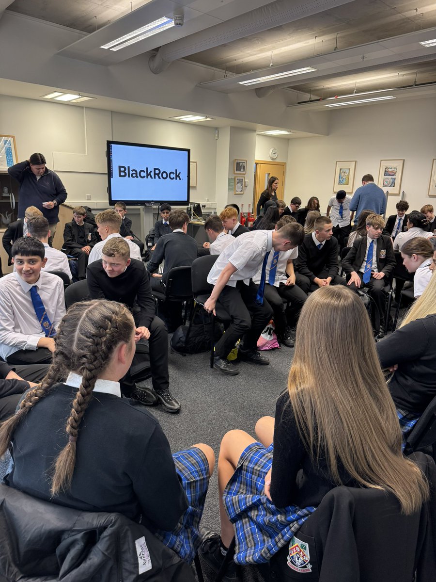 Thank you so much to Max and the team from <a href="/BlackRock/">BlackRock</a> for coming and talking to our business classes! Our pupils thoroughly enjoyed and thought it was very informative. <a href="/EastwoodHighERC/">Eastwood High School</a>