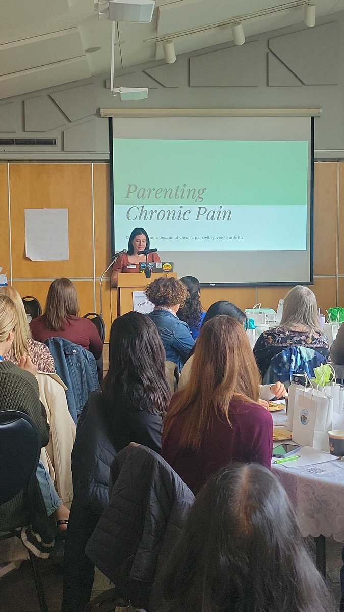 Cassie + Friends Society (@cafsociety) on Twitter photo We're so proud of our C+F teammate <a href="/marissasangers1/">Marissa Sangers</a>, who presented at #OCPN10yearsofpain <a href="/Paedpainevent/">Ontario Paediatric Chronic Pain Education Event</a> today on her experience parenting a child with JIA + chronic pain π
#PainFreeFuture #CAFSociety We're so proud of our C+F teammate <a href="/marissasangers1/">Marissa Sangers</a>, who presented at #OCPN10yearsofpain <a href="/Paedpainevent/">Ontario Paediatric Chronic Pain Education Event</a> today on her experience parenting a child with JIA + chronic pain π
#PainFreeFuture #CAFSociety