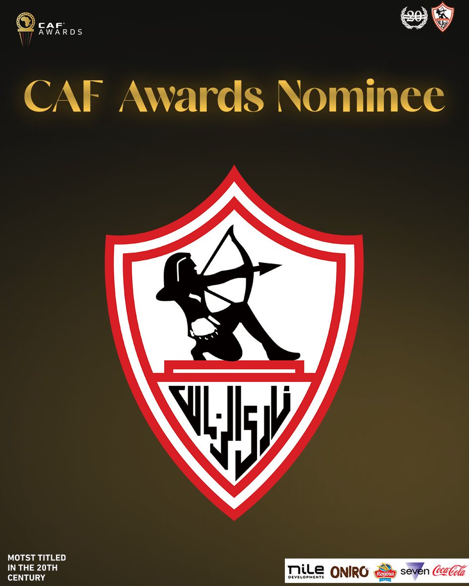 ZSCOfficial's tweet photo. الكاف يُعلن المُرشحين لجوائز الأفضل في إفريقيا

الزمالك - ضمن قائمة أفضل فريق في إفريقيا
زيزو - ضمن قائمة الأفضل داخل قارة إفريقيا
جوميز - ضمن قائمة المدرب الأفضل في قارة إفريقيا

#Zamalek | #MostTitledIn20C | #الزمالك_أولًا | #أكبر_قلعة_رياضية https://t.co/zgU89qBCbE